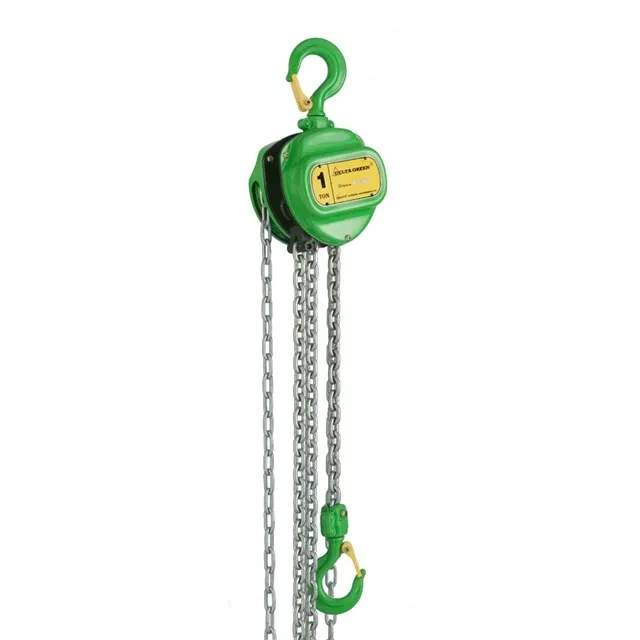 Kettingtakel 500 Kg. x 3 meter Delta Green / Handkettingtakel